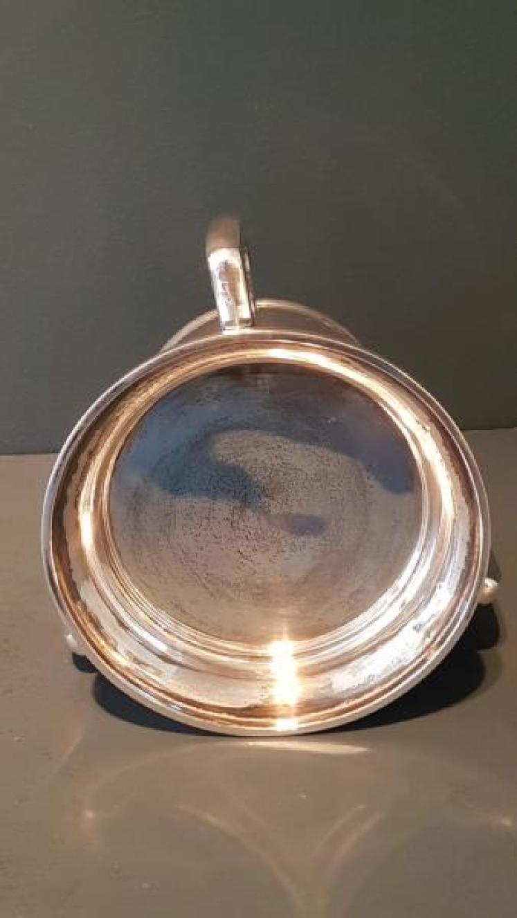 Unusual Chester Silver Magnum Bottle Coaster - Image 5