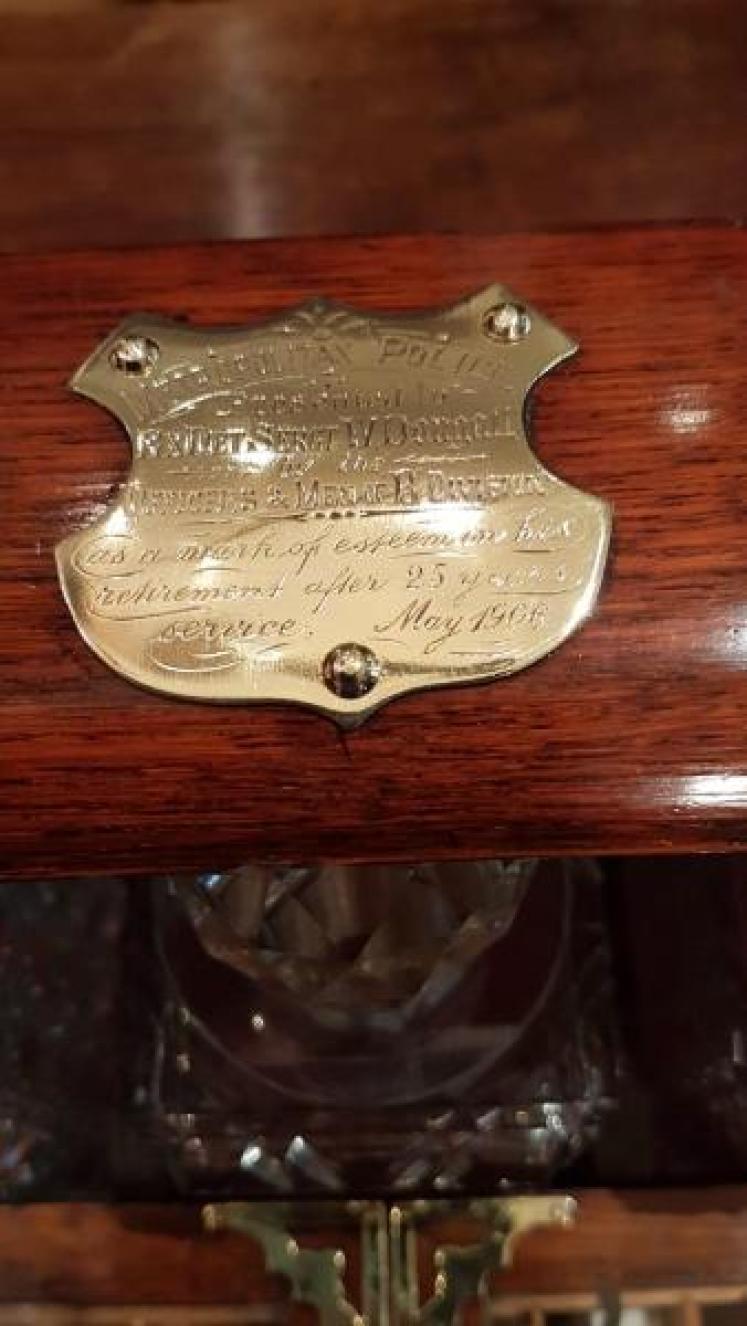 Superb Victorian Oak Tantalus Box - Image 5
