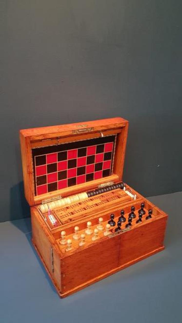 Victorian Oak Games Compendium - Image 3