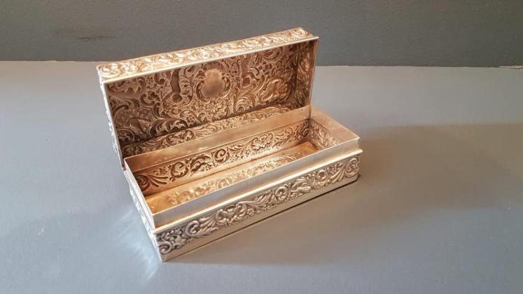 Edwardian Goldsmiths and Silversmiths Silver Box - Image 3