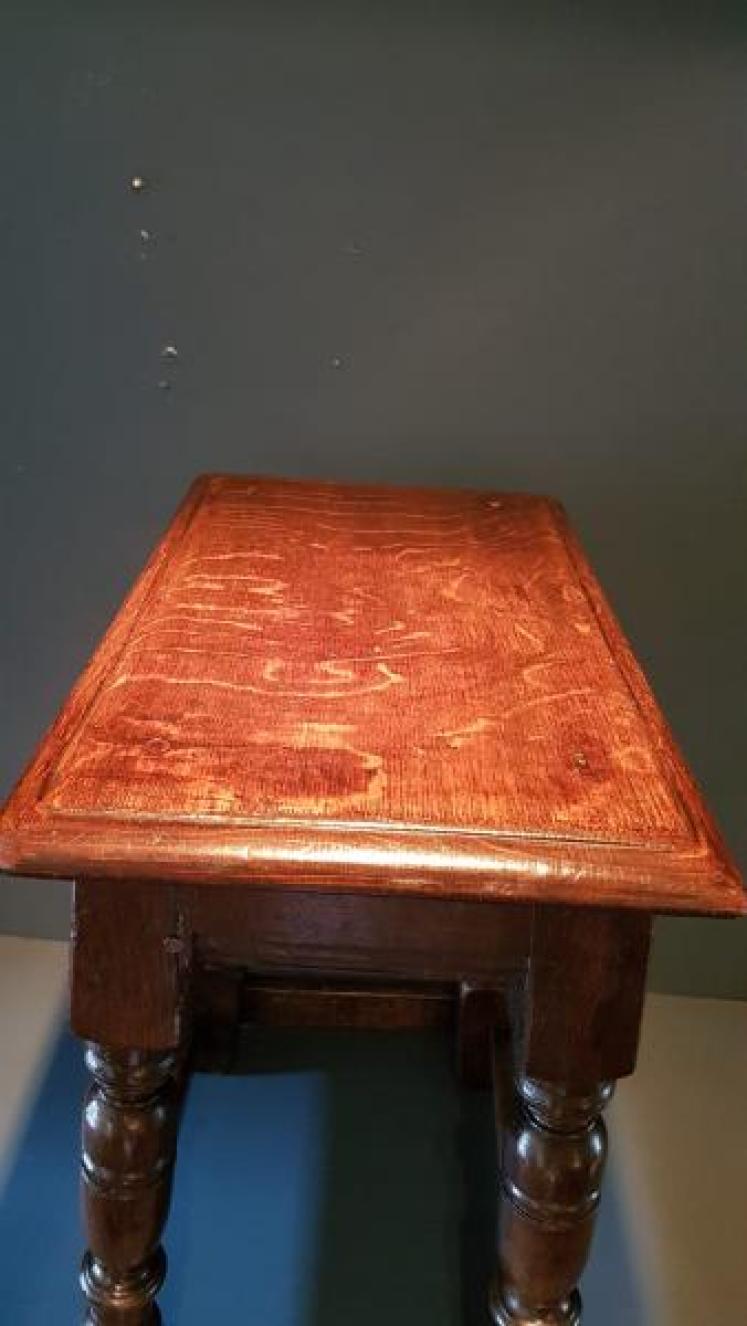 George III Oak Joint Stool  - Image 7