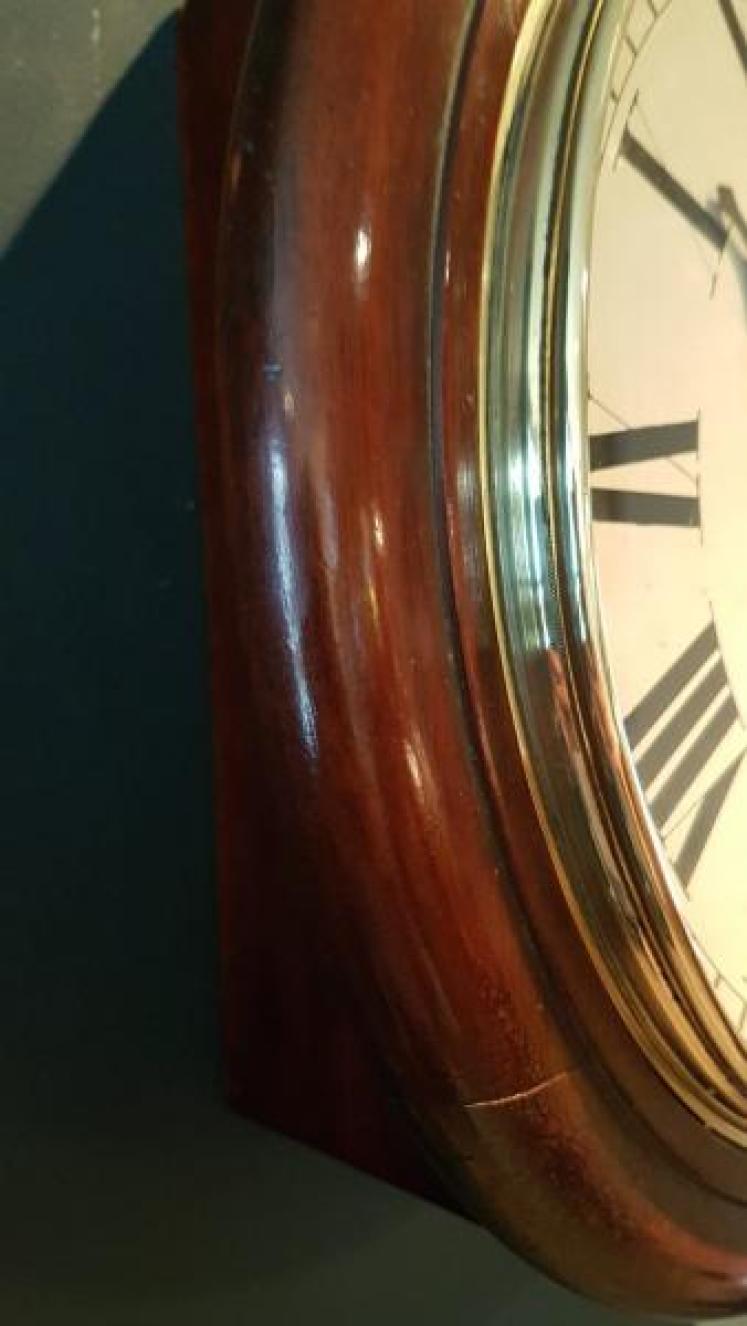 Victorian Single Fusse Dial Clock - Image 4