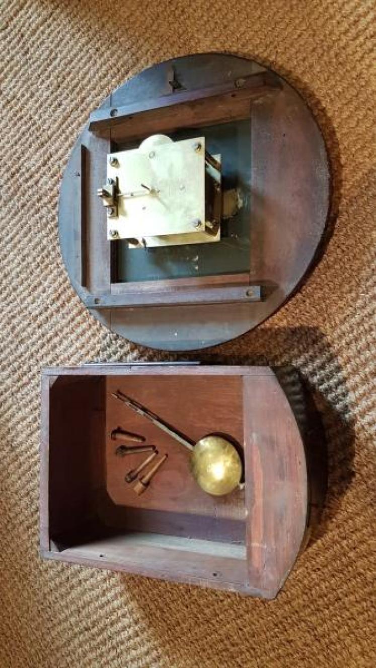 Victorian Single Fusse Dial Clock - Image 5