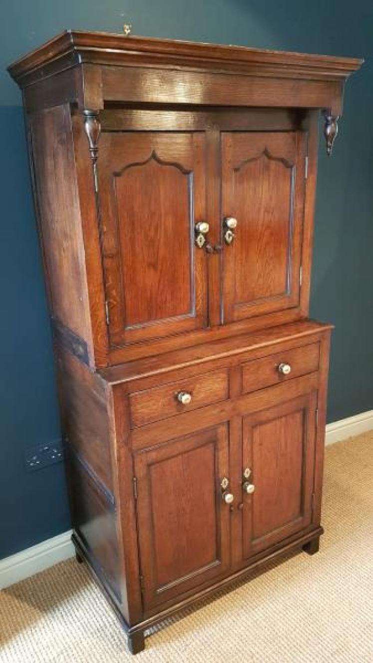 Small George III Oak Didarn.c.1760 - Image 6