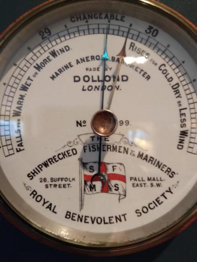 Superb Victorian Fishermans Barometer by Dollond - Image 2