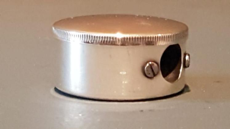 Antique Silver Pencil Sharpener - Image 4