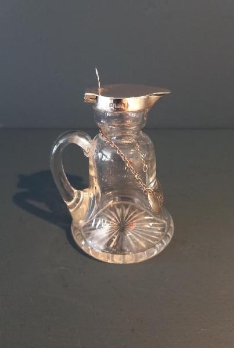 Edwardian Period Silver Whisky Noggin Decanter - Image 4