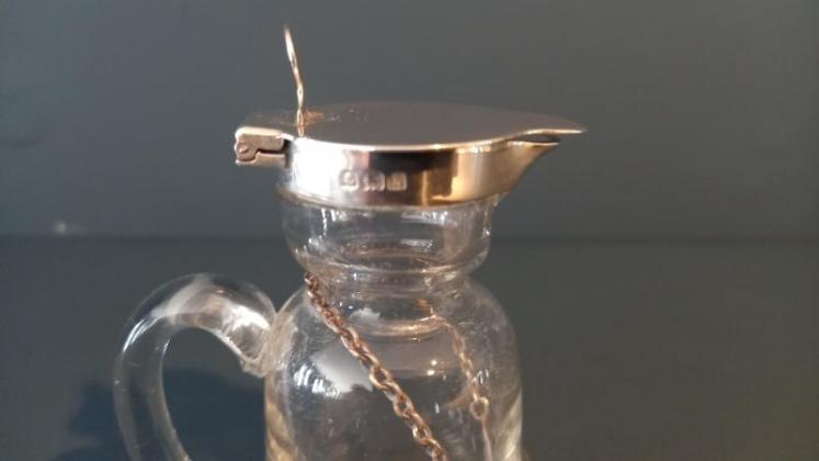 Edwardian Period Silver Whisky Noggin Decanter - Image 5