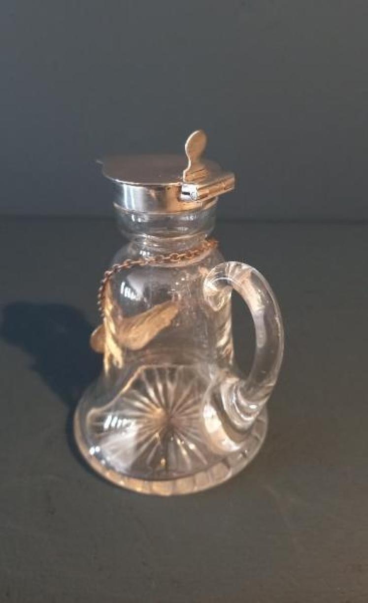 Edwardian Period Silver Whisky Noggin Decanter - Image 6