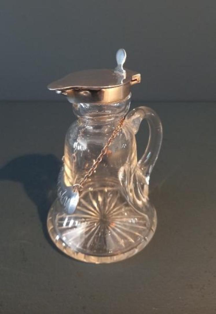 Edwardian Period Silver Whisky Noggin Decanter - Image 7