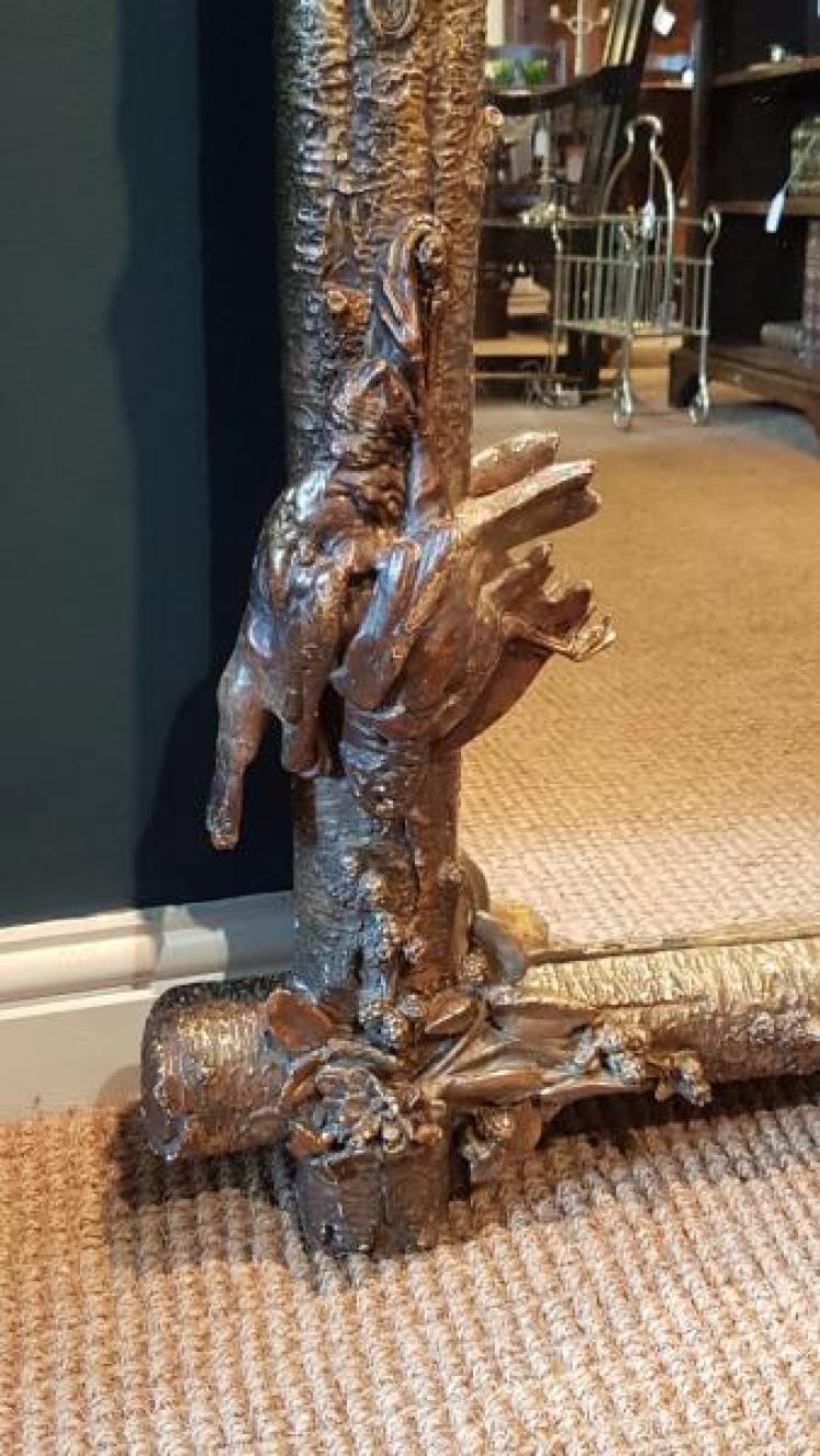 Superb Victorian Shooting Themed Gilt Mirror - Image 4