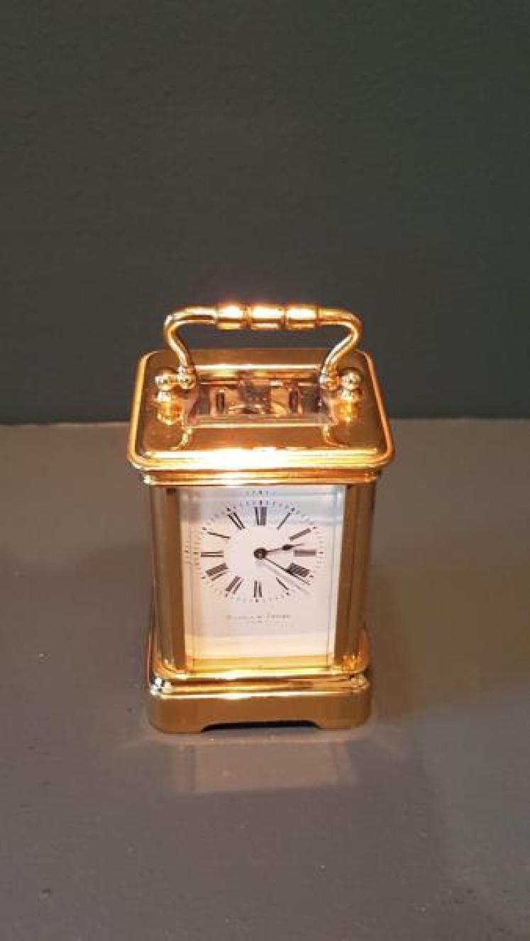 Howell & James Paris Miniature Carriage Clock - Image 2