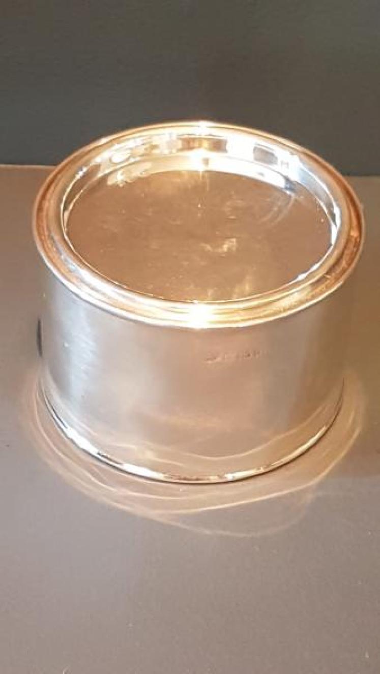 Collectable Asprey's Solid Silver Treacle Tin - Image 6