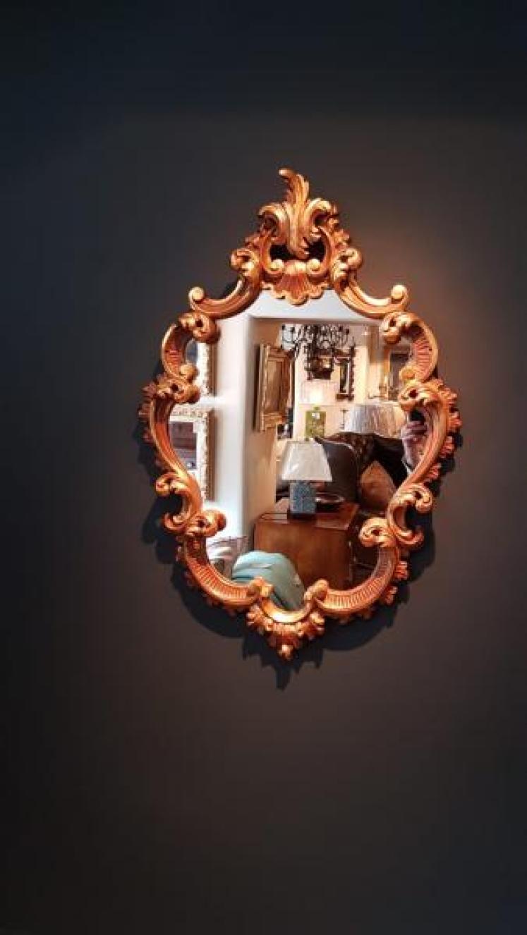 1920's Timber Gilt Mirror - Image 6