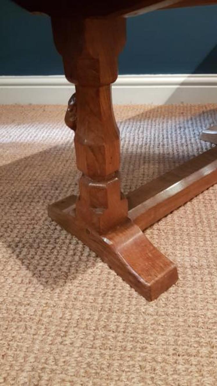 Thompson's of Kilburn Mouseman Coffee Table - Image 5