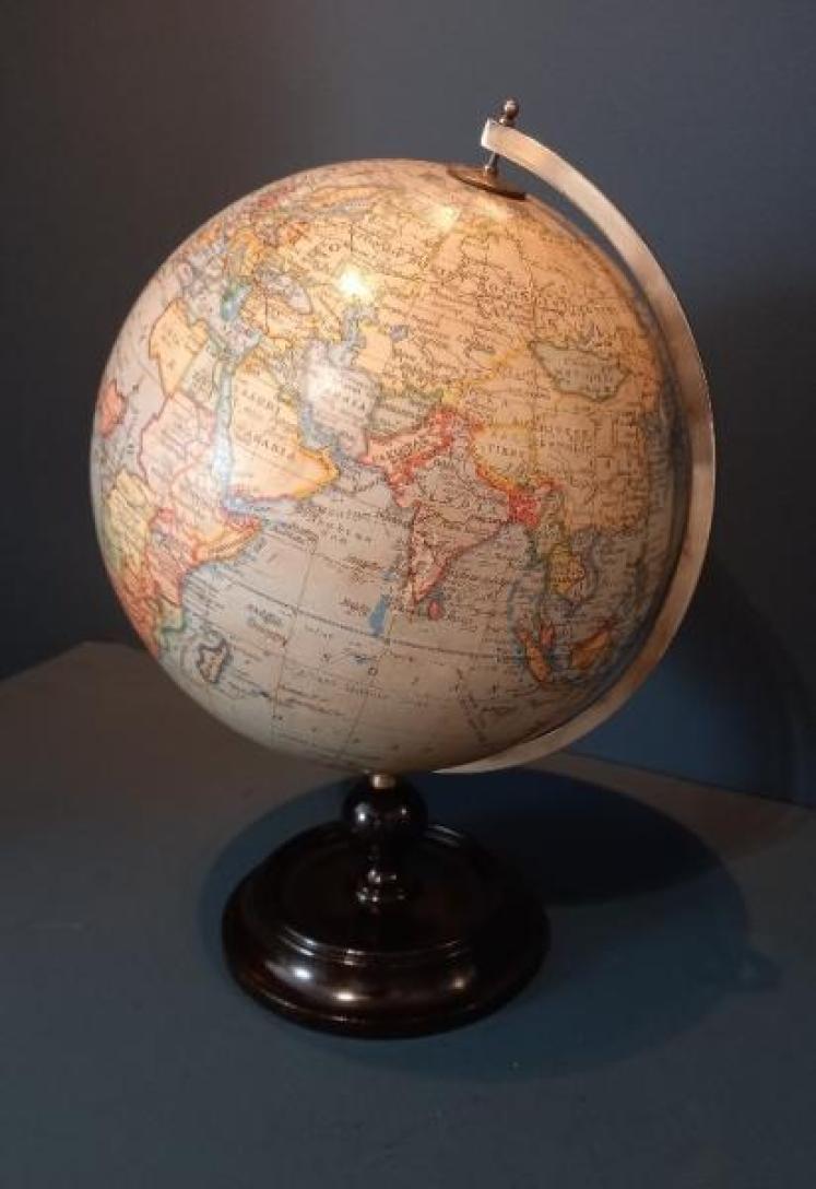 Antique 10" Geographia of London Terrestrial Globe - Image 7