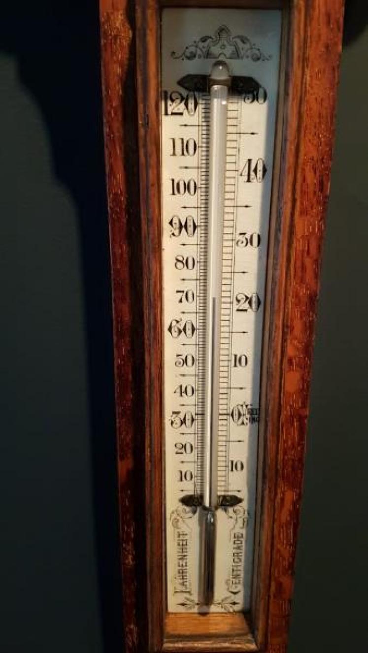 Impressive Victorian Hull Stick Barometer - Image 4