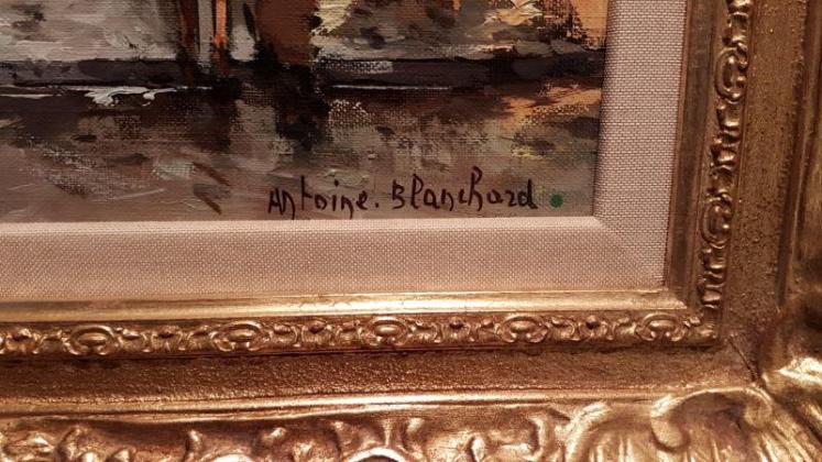 Fine Oil on Canvas by Antoine Blanchard (Marcel Masson) - Image 4