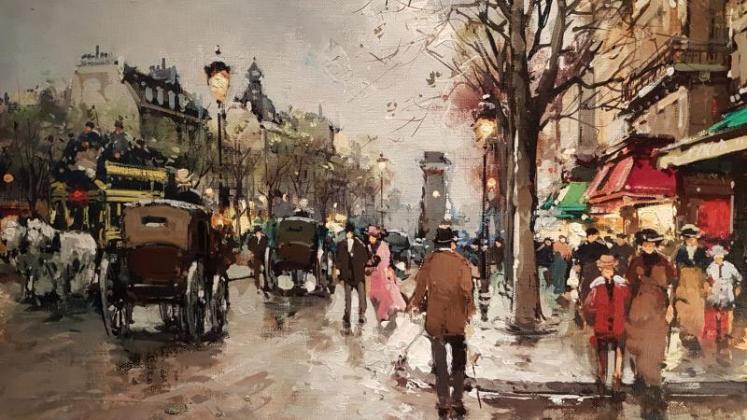 Fine Oil on Canvas by Antoine Blanchard (Marcel Masson) - Image 6