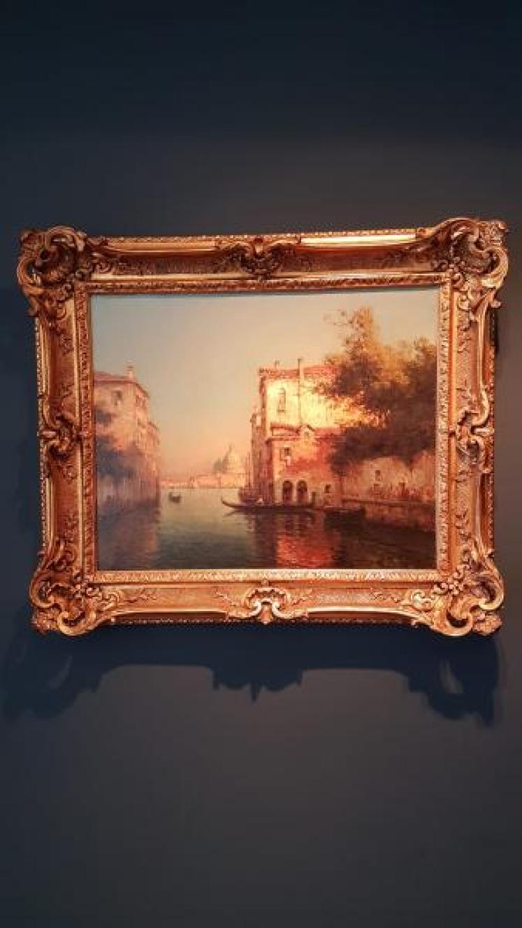Fine Oil on Canvas By Marc Aldine (Bouvard Snr) - Image 1