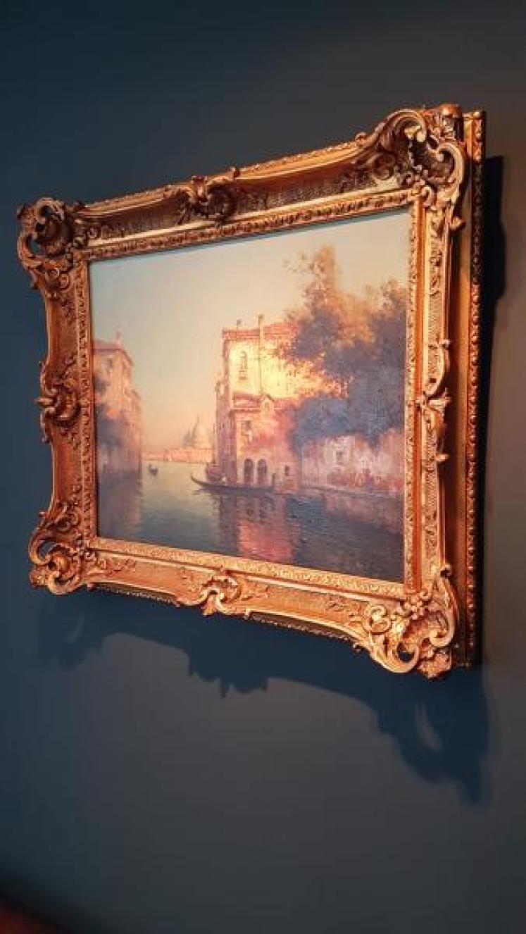 Fine Oil on Canvas By Marc Aldine (Bouvard Snr) - Image 2