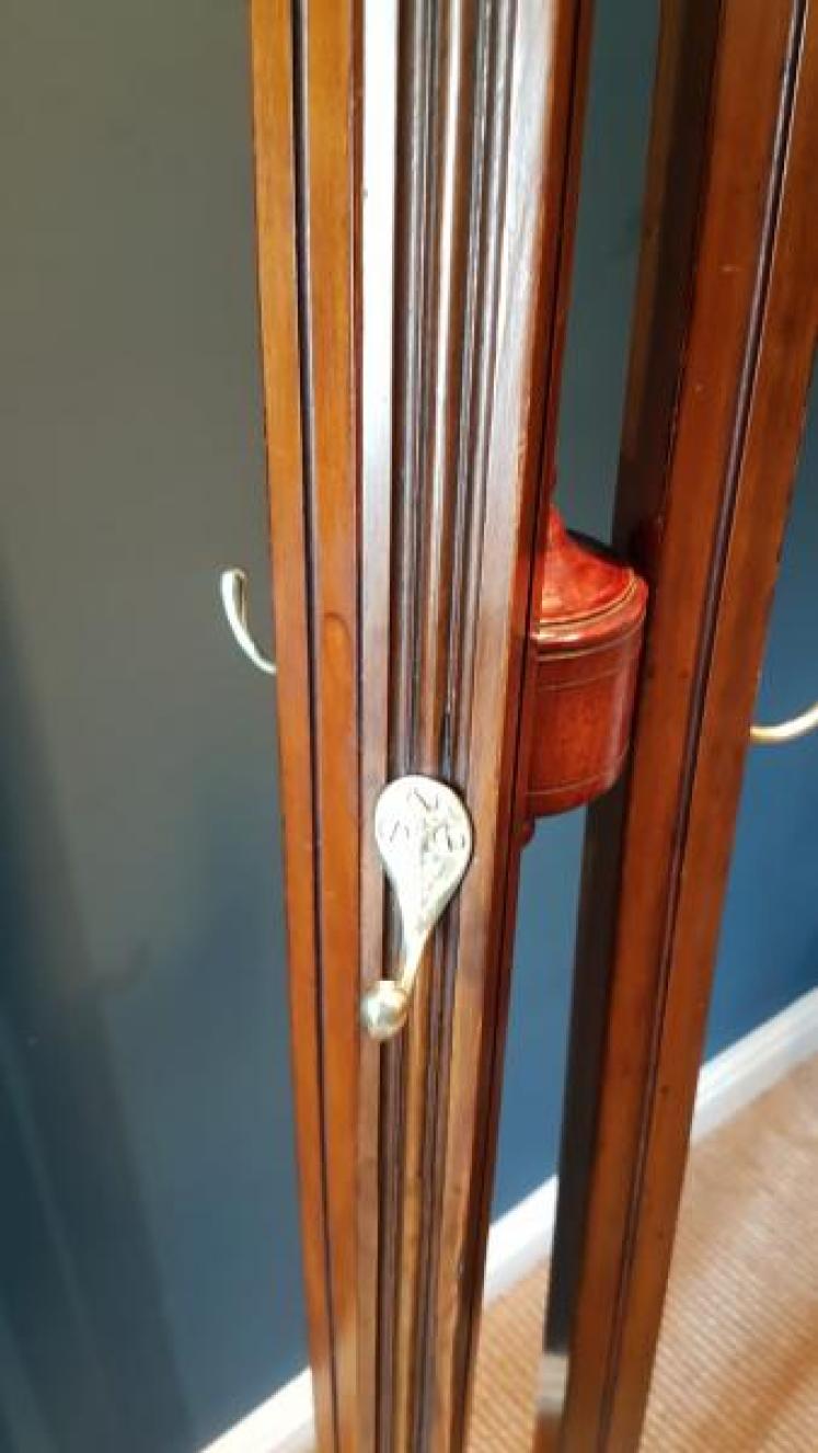 Edwardian Mahogany Coat Stand - Image 4