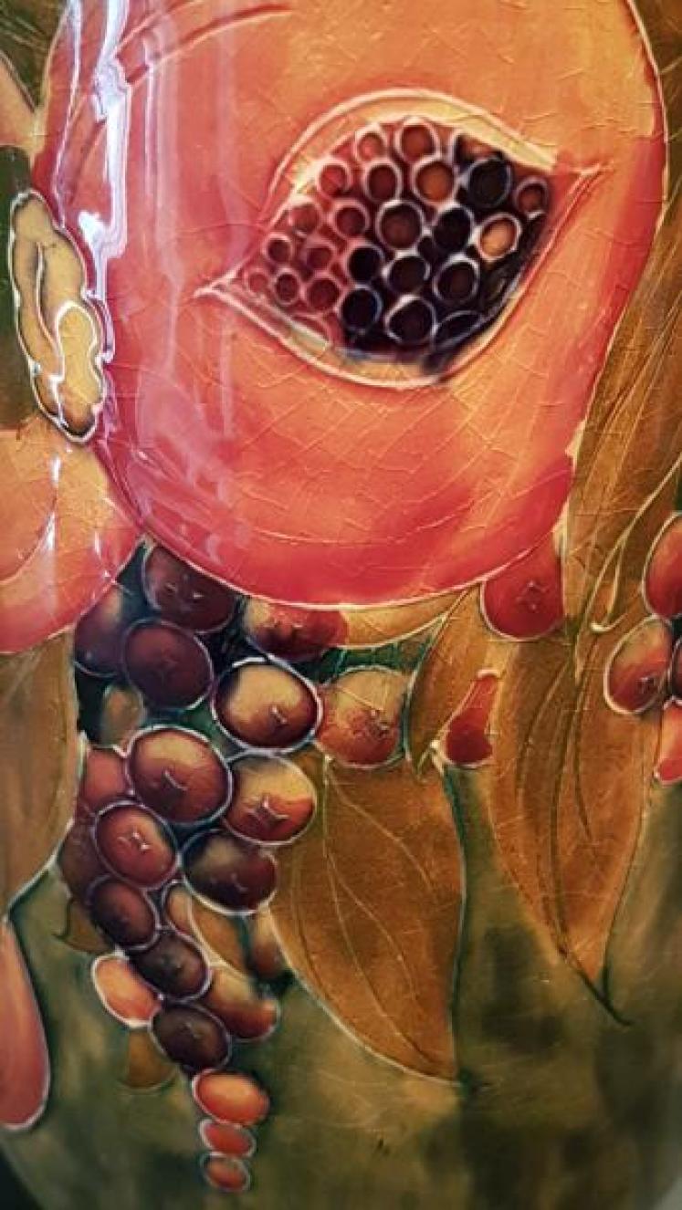 Liberty Moorcroft Pomegranate Vase - Image 2
