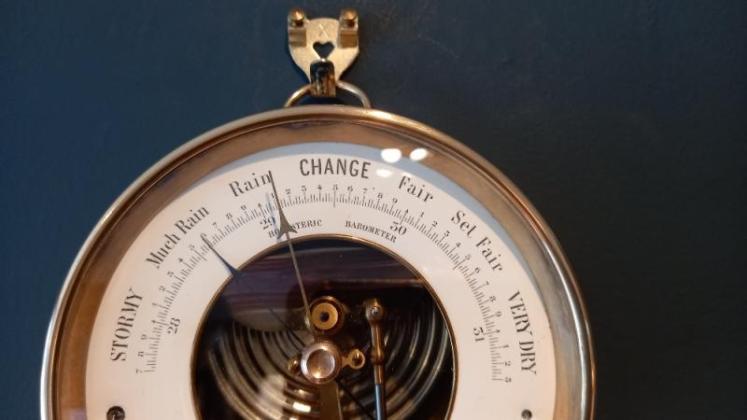 Antique Skeletonised Glasgow Marine Barometer - Image 3