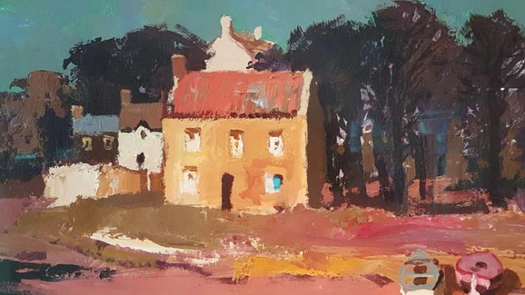 Early Oil on Board by Donald McIntyre - Image 6