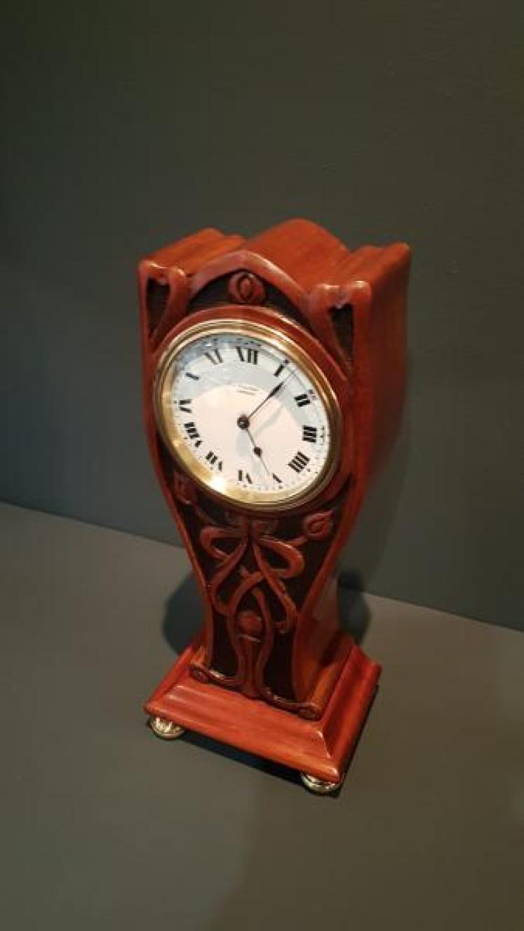 Impressive Edwardian Mantel Clock - Image 2