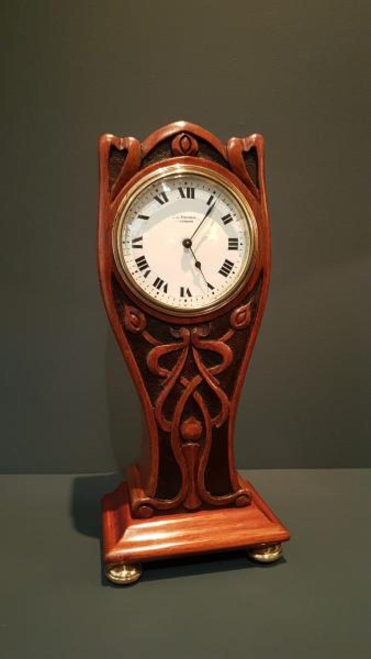 Impressive Edwardian Mantel Clock - Image 5
