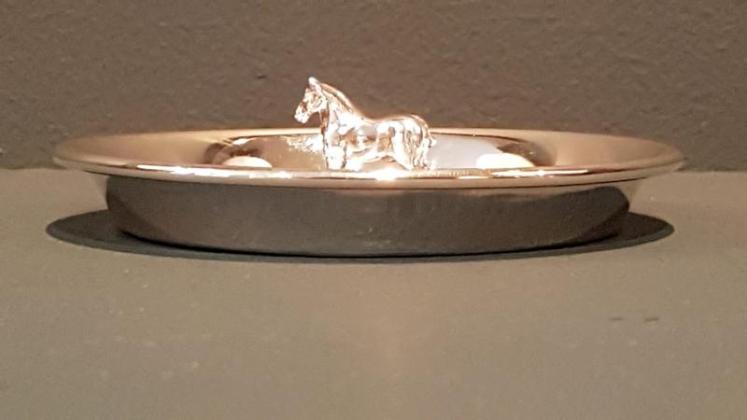 Garrards Silver Shire Horse Pin Tray - Image 1