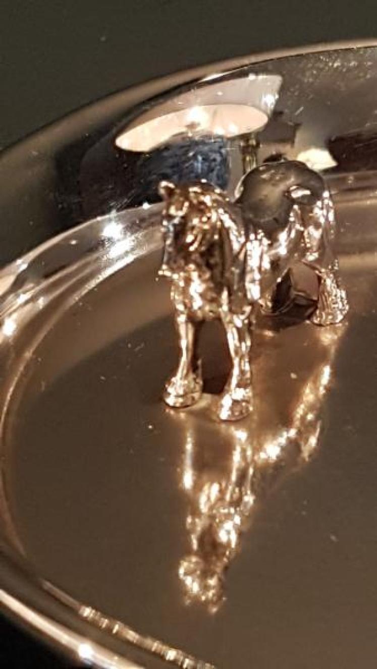 Garrards Silver Shire Horse Pin Tray - Image 3