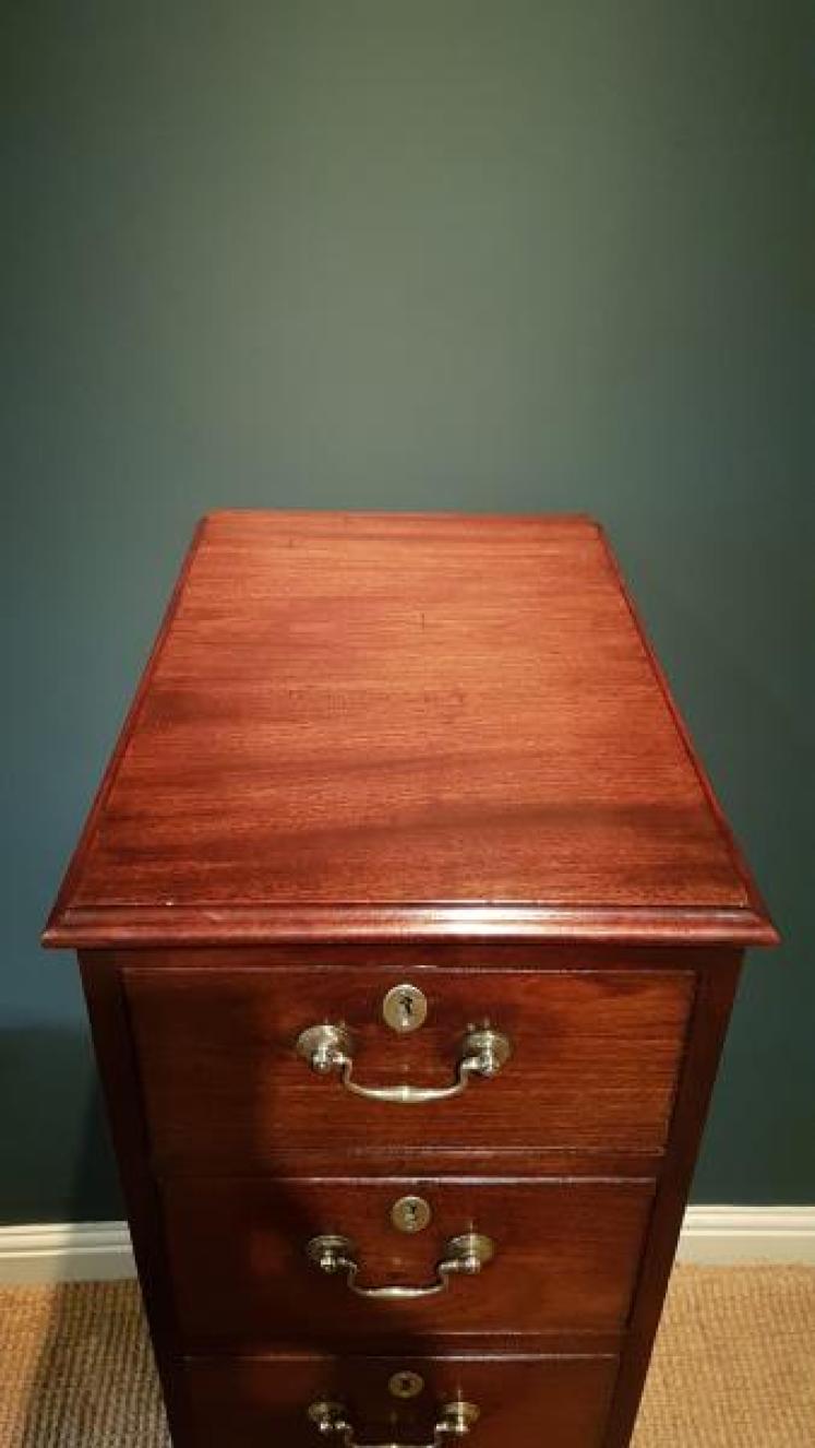 George III Mahogany Estate Chest - Image 4