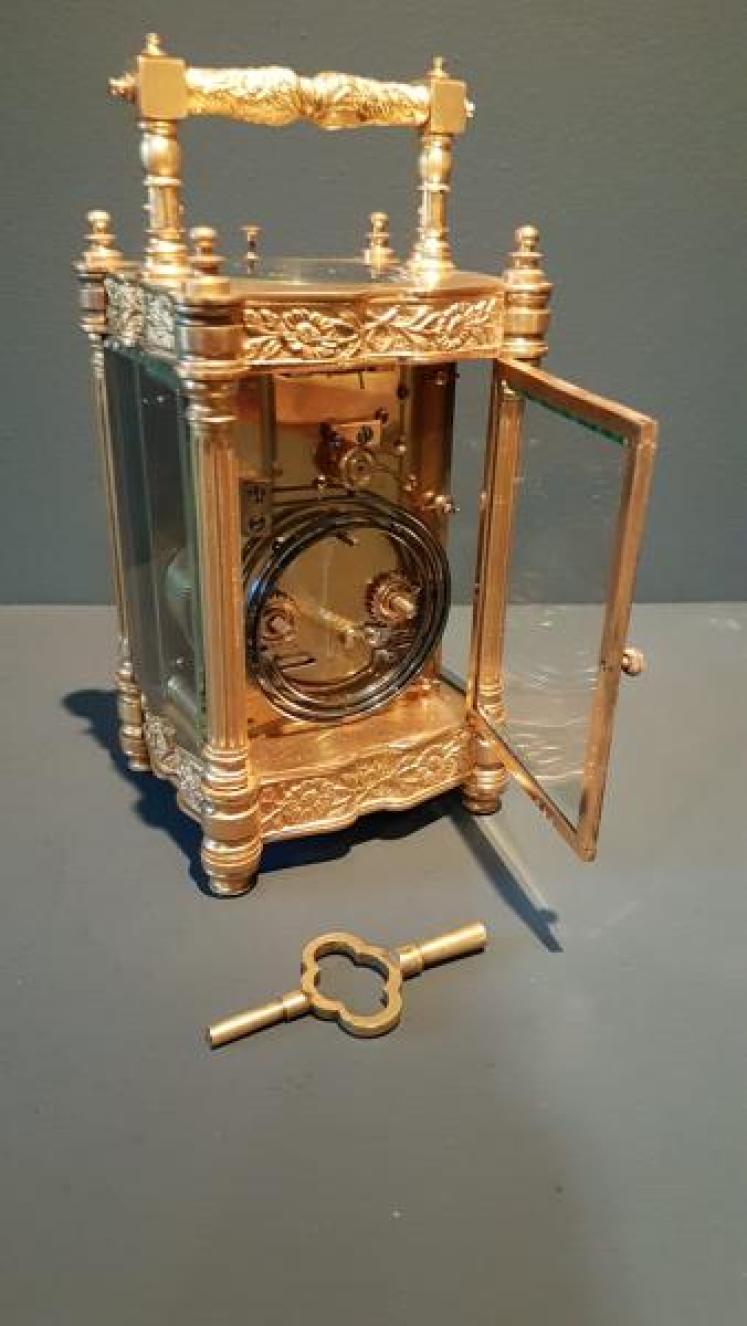 Victorian French Repeating Carriage Clock - Image 3