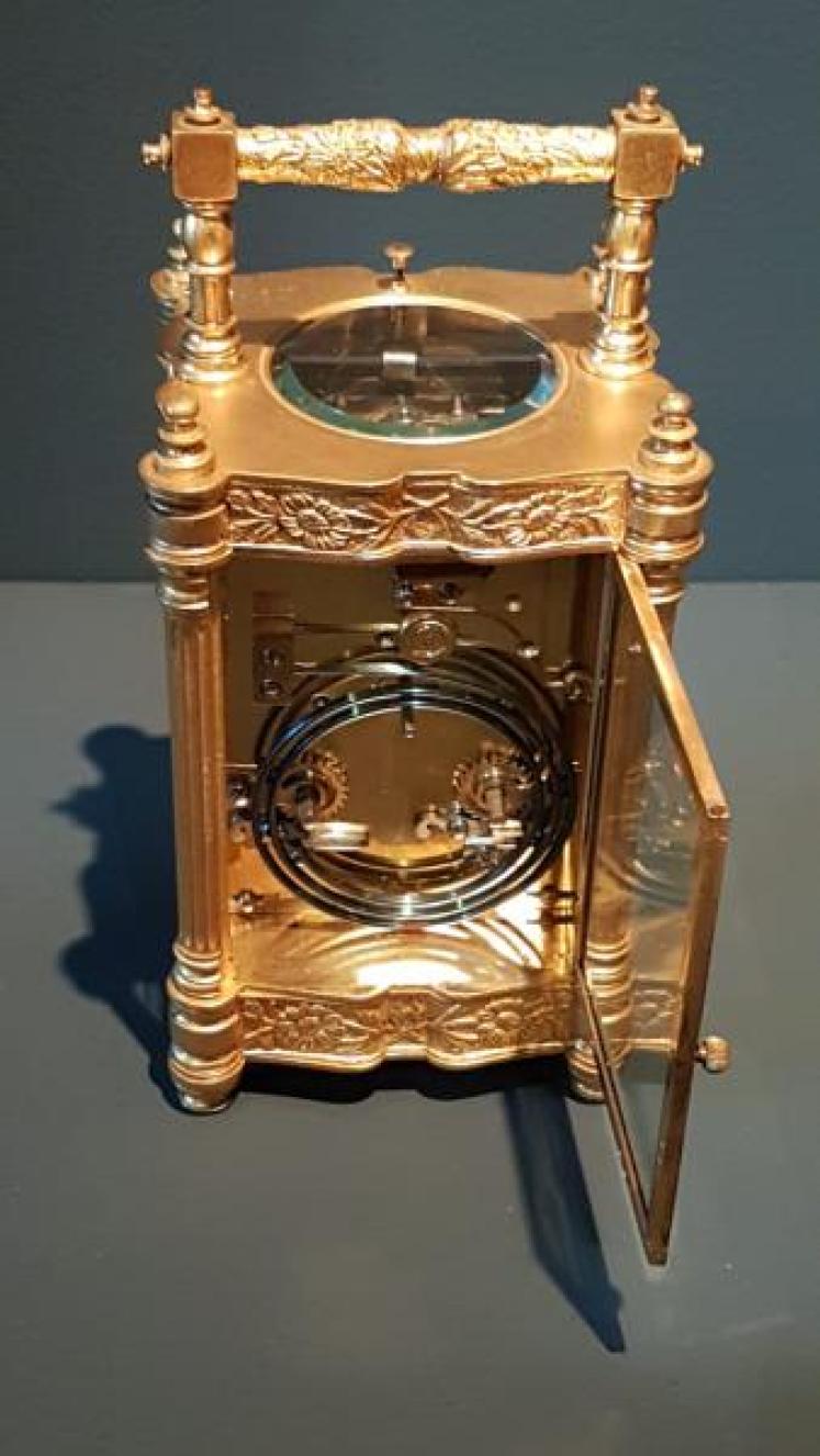 Victorian French Repeating Carriage Clock - Image 4