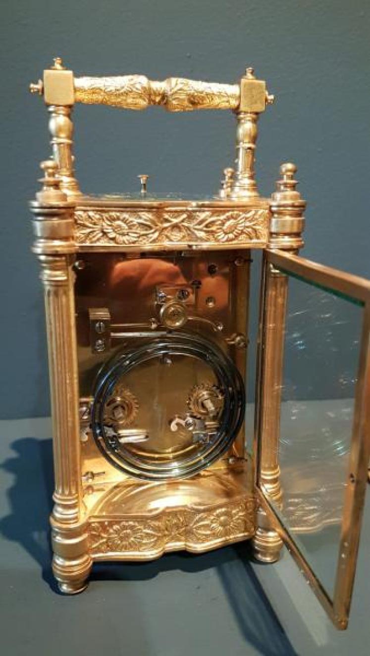 Victorian French Repeating Carriage Clock - Image 5