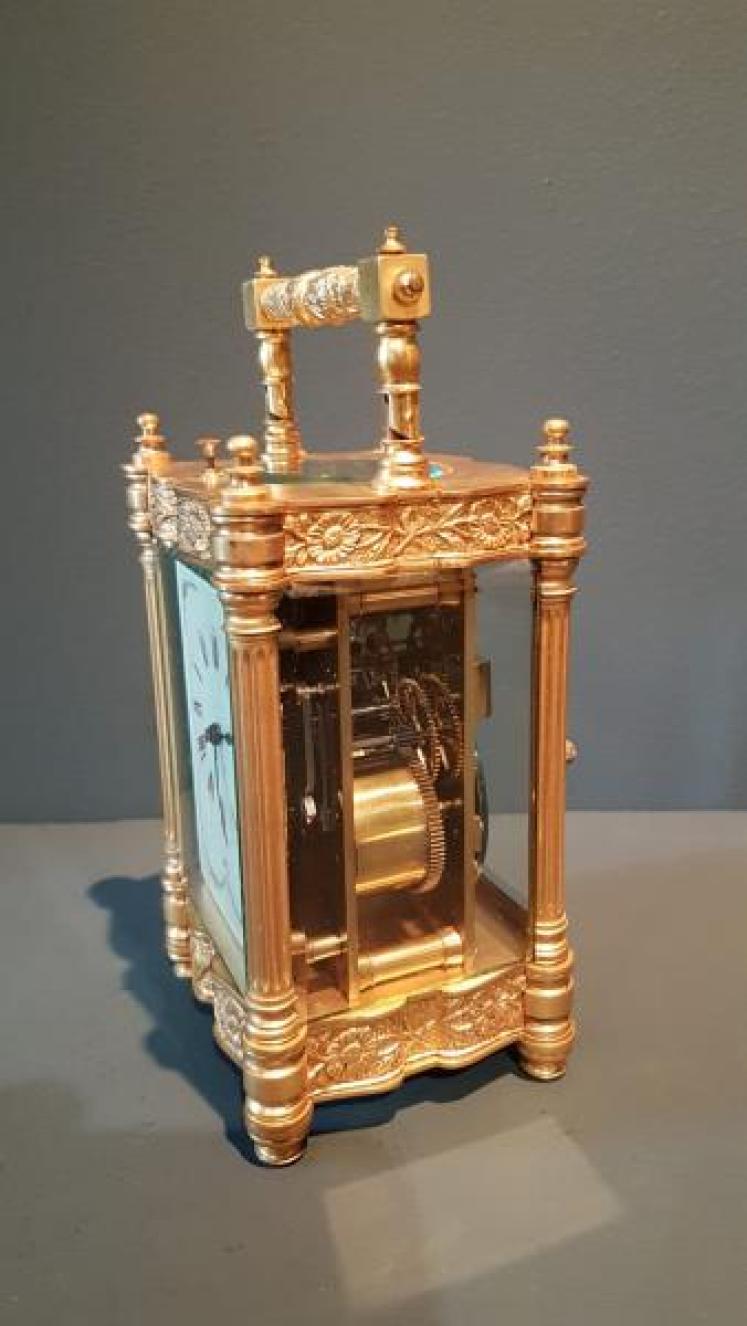 Victorian French Repeating Carriage Clock - Image 6