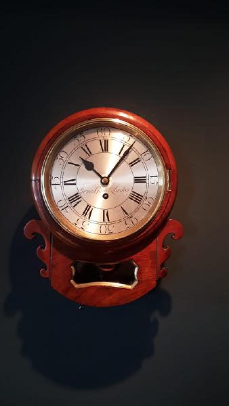 Gibbs London Fusse Drop Dial Wall Clock - Image 1