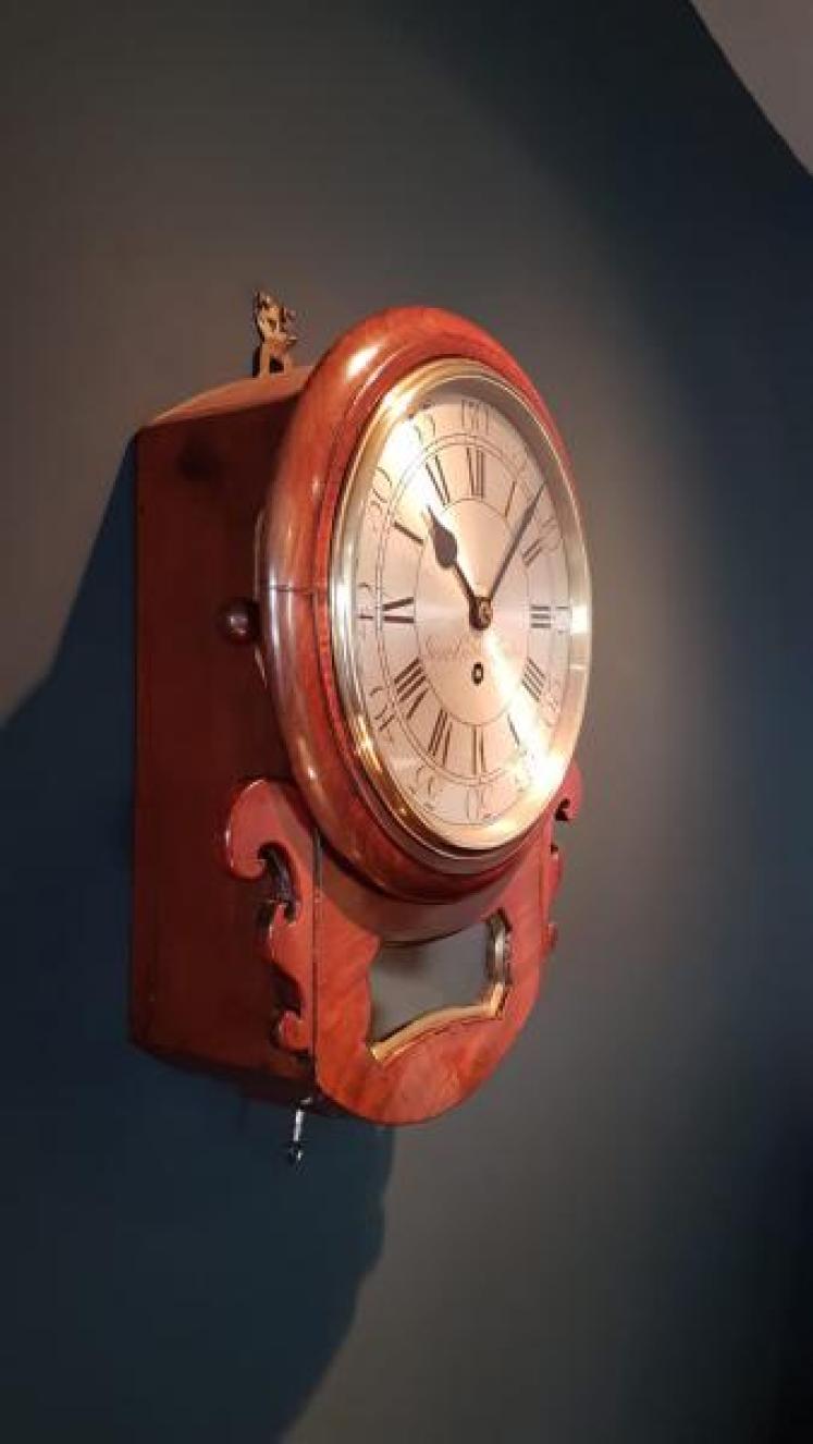 Gibbs London Fusse Drop Dial Wall Clock - Image 3