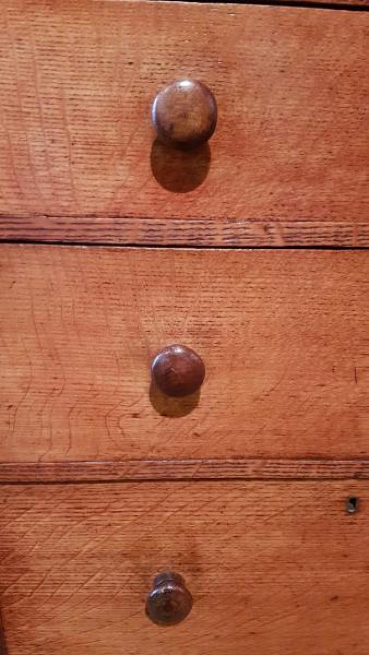 Victorian Oak Gillow 5 Drawer Chest - Image 4