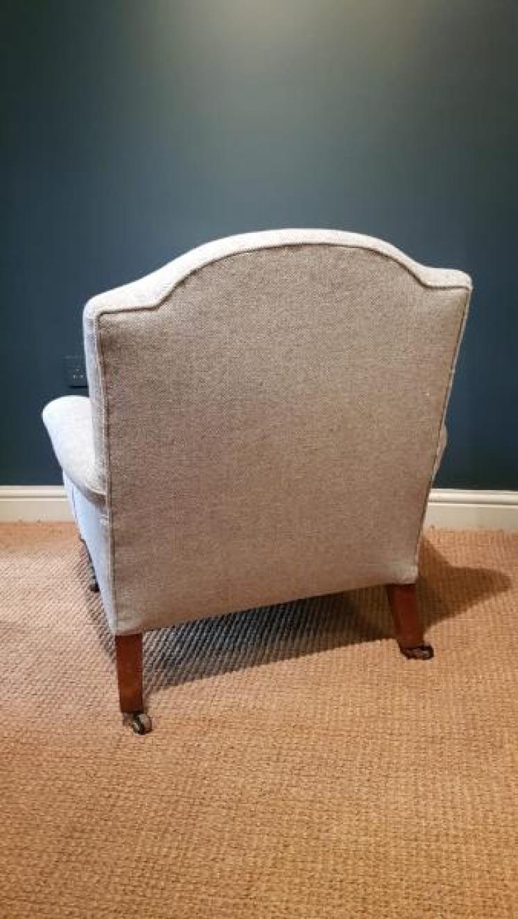 Victorian Upholstered Arm Chair - Image 2