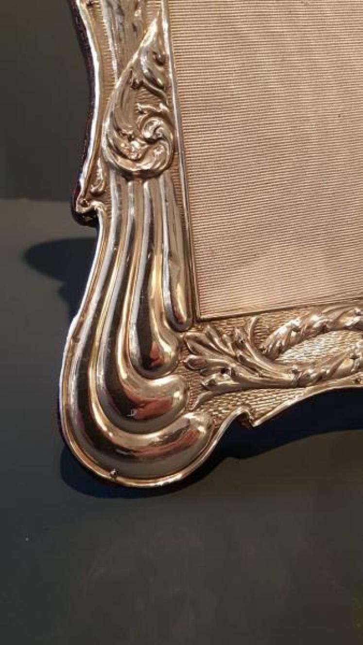 Antique Silver Photo Frame - Image 4