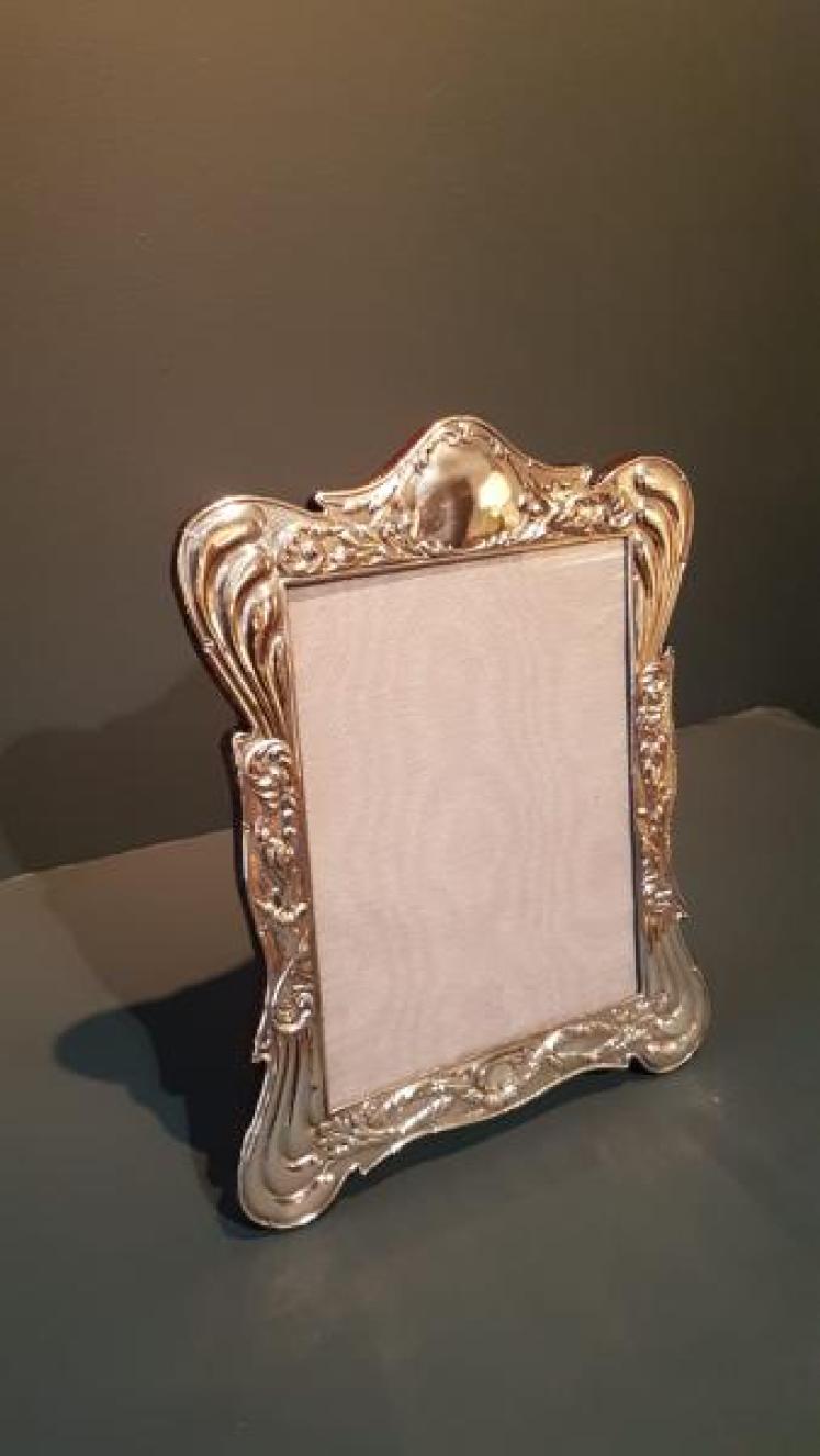 Antique Silver Photo Frame - Image 5