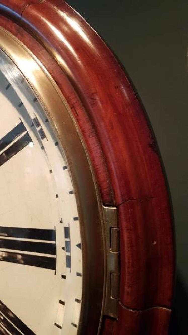 Fraser Preston 14" Fusee Dial Clock - Image 3
