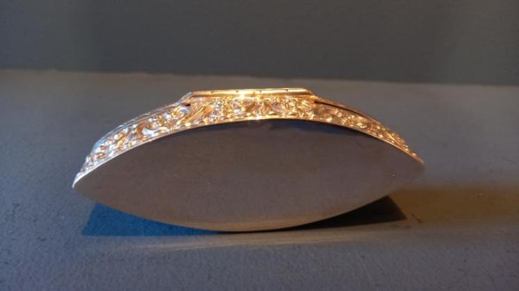 Edwardian Silver Lozenge Shaped Table Box - Image 5