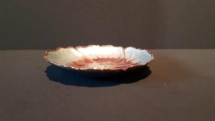 Silver and Enamel Anemone Pin Dish  - Image 5