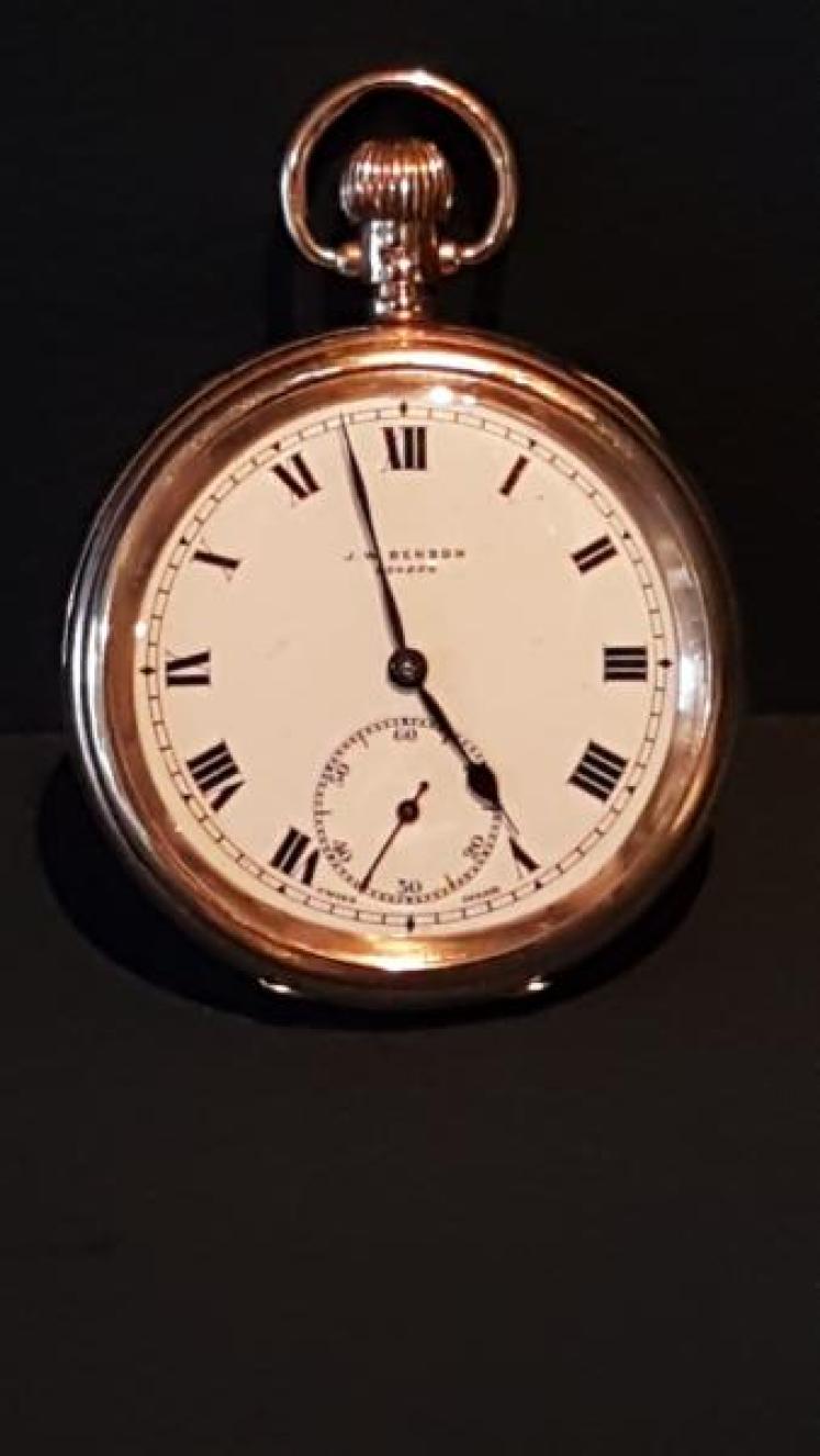 Fine Quality 9ct Gold Benson Pocket Watch  - Image 2