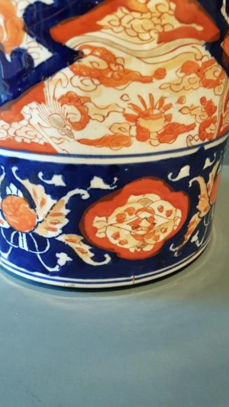 Superb Victorian Imari Stick Stand - Image 6