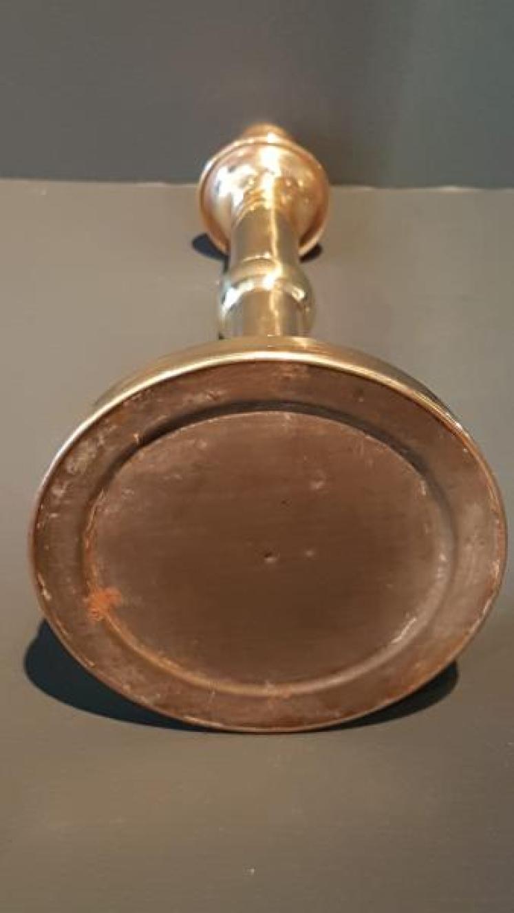 Victorian Brass Student Lamp - Image 2
